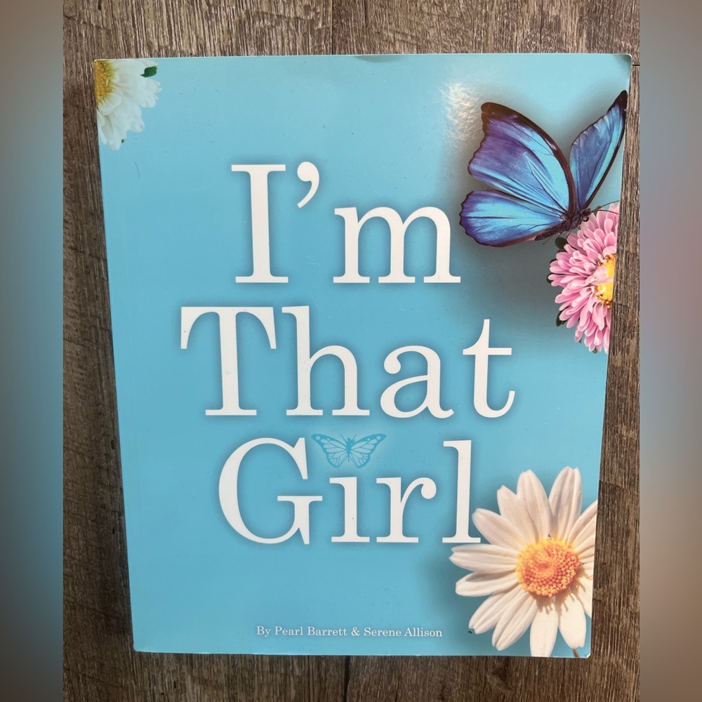I'm That Girl Book with Blue Cover